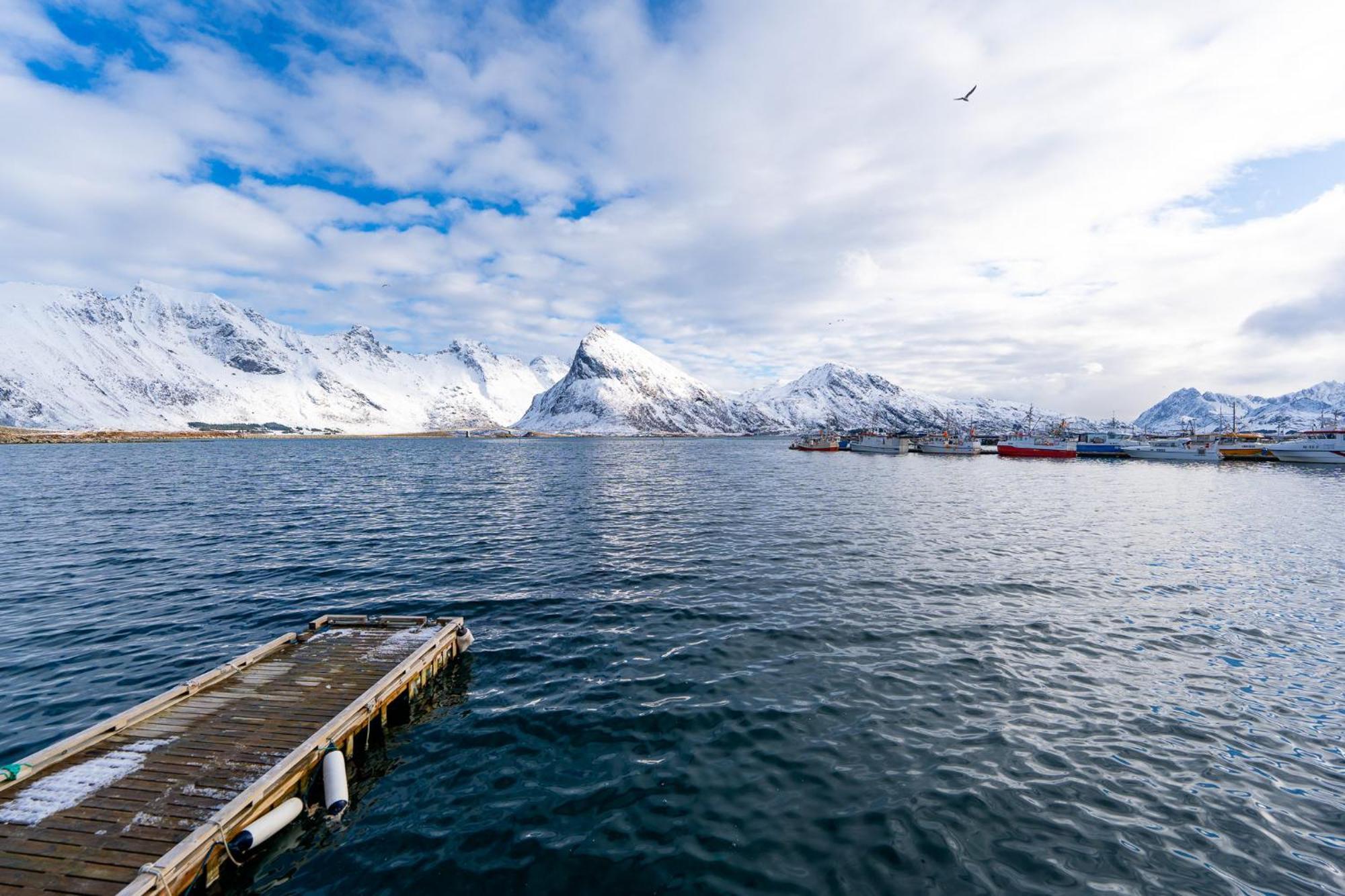 Hotel Lydersen Rorbuer Fredvang Exterior foto